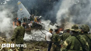 Colombian Air Force C-130 Hercules Crash Claims 66 Lives in Southern Putumayo, Sparking Calls for Modernization.