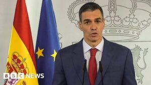 Spanish Prime Minister Pedro Sánchez Delivers Vehement Rebuttal to Donald Trump’s Trade Embargo Threat Amidst Escalating Geopolitical Tensions.