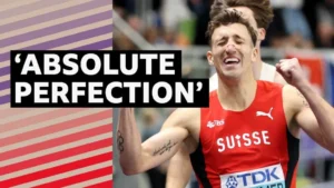 Switzerland’s Simon Ehammer Smashes Heptathlon World Record at World Indoor Athletics Championships