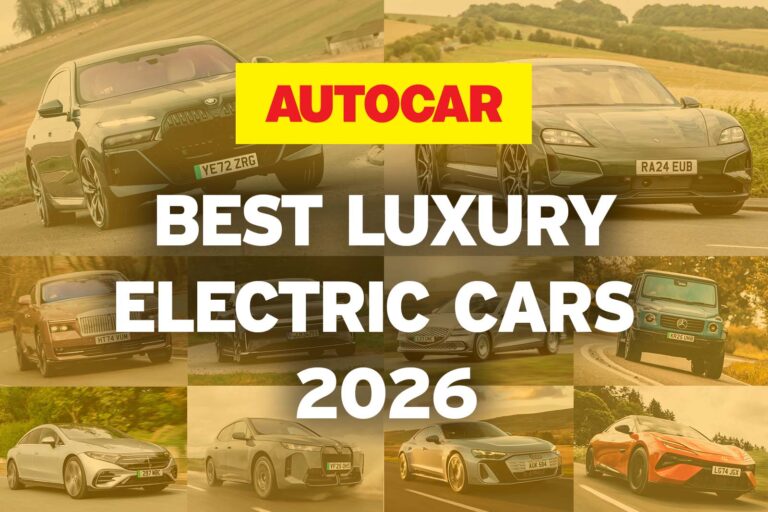 The best luxury electric cars – driven, rated and ranked.