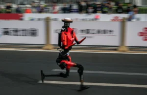 Humanoid Robot Shatters Half-Marathon Record in Beijing, Outpacing Human Elite