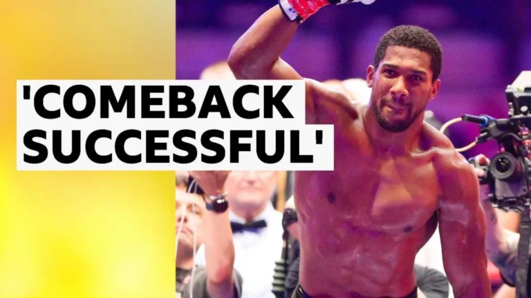 Anthony Joshua’s Dramatic Second-Round Stoppage of Kristian Prenga in Saudi Arabia Sets Stage for Tyson Fury Showdown