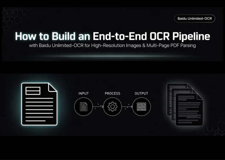 Baidu Releases Unlimited-OCR A Comprehensive Guide to High-Resolution Document Intelligence and Multi-Page Vision-Language Parsing