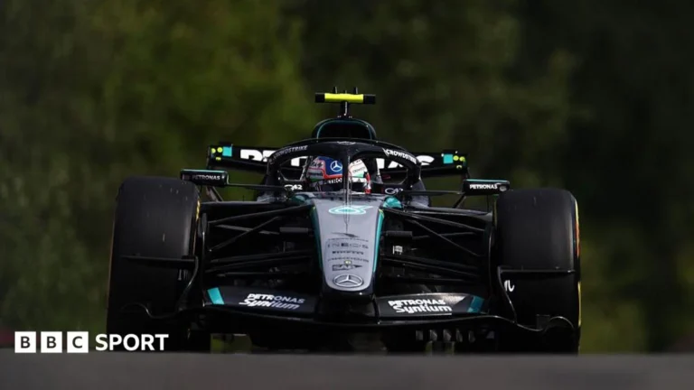 Belgian Grand Prix: Kimi Antonelli tops FP2 as Pierre Gasly crashes heavily