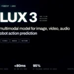 Black Forest Labs Unveils FLUX 3 as the First Unified Multimodal Foundation Model for Video Audio and Action Prediction