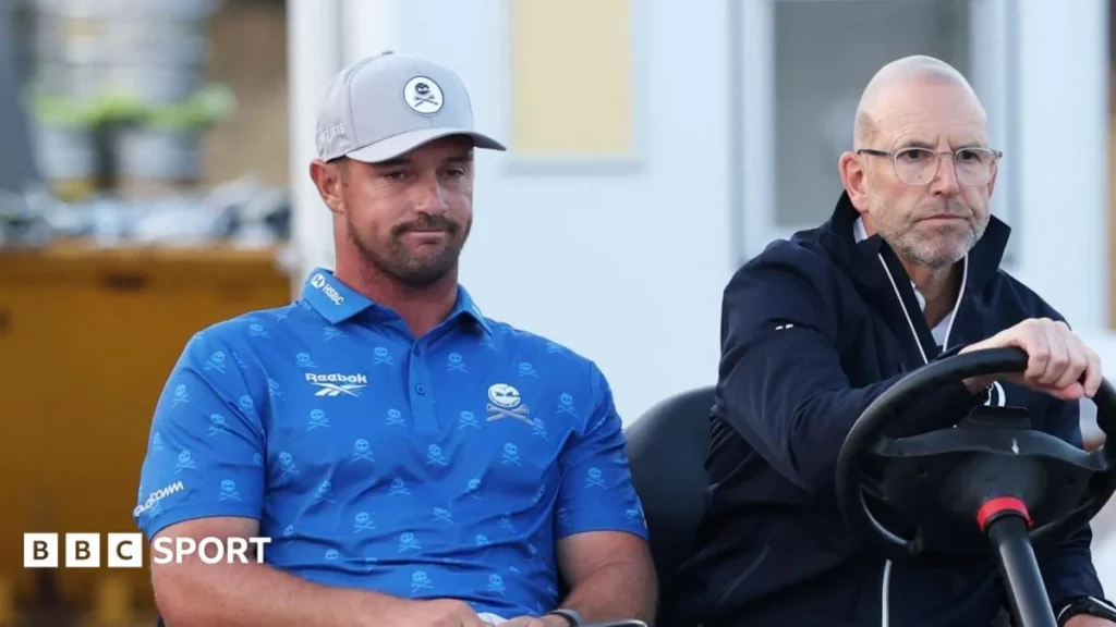 Bryson DeChambeau Penalized on Fifth Hole, Vows to Fight On in Major Championship Battle