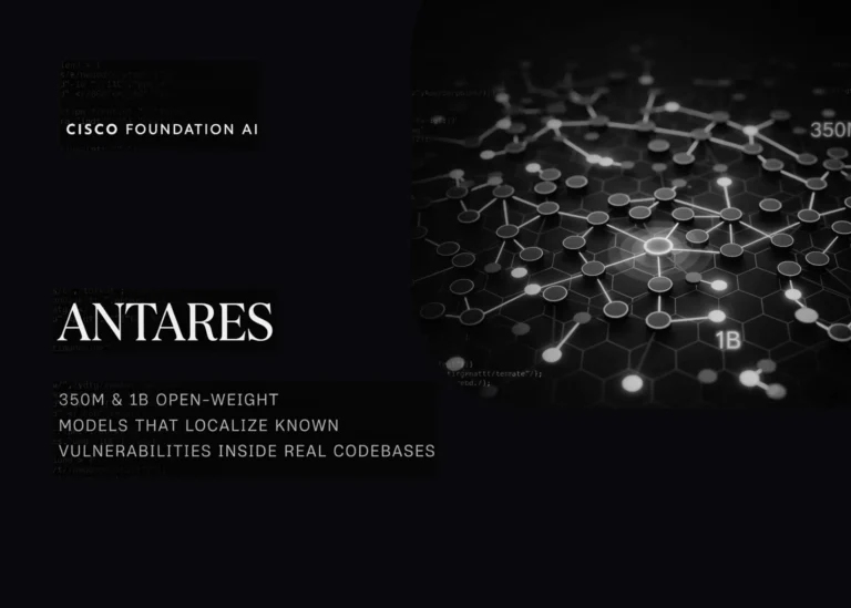Cisco Foundation AI Releases Antares the Most Efficient Open Weight Security Small Language Models for Vulnerability Localization