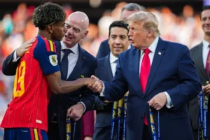 Donald Trump Booed at 2026 FIFA World Cup Final as He Presents Trophy