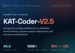 KwaiKAT Team Releases KAT-Coder-V2.5: An Agentic Coding Model Trained on 100,000+ Verifiable Repository Environments