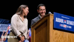 Michigan Senate Primary Becomes Bellwether for Democratic Party’s Ideological Divide Amidst Crucial Midterm Battle