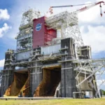 NASA and Blue Origin Forge Partnership for New Glenn Second Stage Hot Fire Testing at Stennis Space Center, Bolstering Artemis Moon Missions