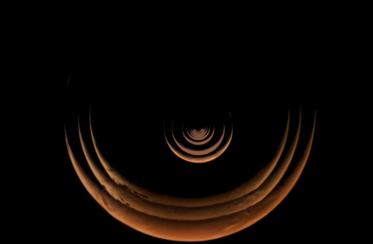 NASA’s Psyche Mission Successfully Executes Mars Gravity Assist, Capturing Striking Visuals of the Red Planet.