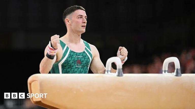 Olympic Champion Rhys McClenaghan Dominates Commonwealth Games Pommel Horse Qualifying with Stellar Performance