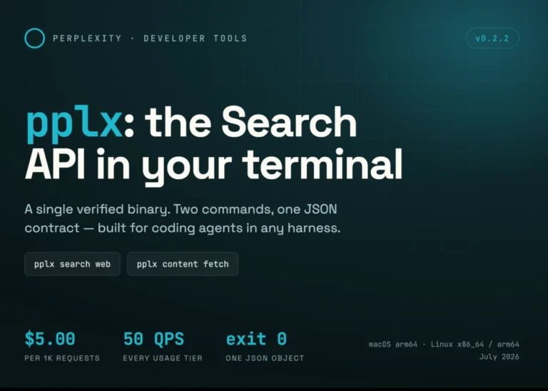 Perplexity Launches Official Command Line Interface for Search API to Empower Autonomous AI Agents and Developers