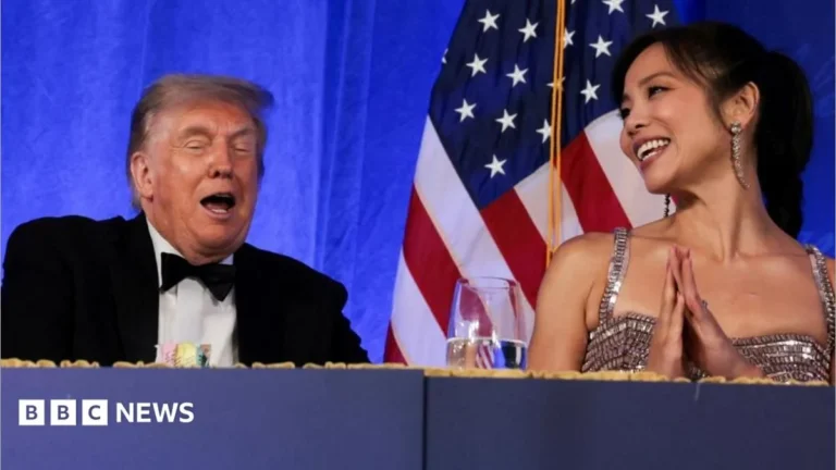President Trump Navigates Tense White House Correspondents’ Dinner Amidst Heightened Security and Lingering Shadows of April Shooting
