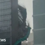 Typhoon Noul Unleashes Devastation Across Southern China, Causes Major Scaffolding Collapse in Hong Kong and Widespread Flight Disruptions